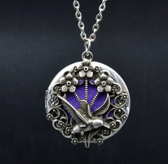 Flowers Aromatherapy Essential Necklace