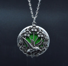 Flowers Aromatherapy Essential Necklace