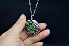Flowers Aromatherapy Essential Necklace