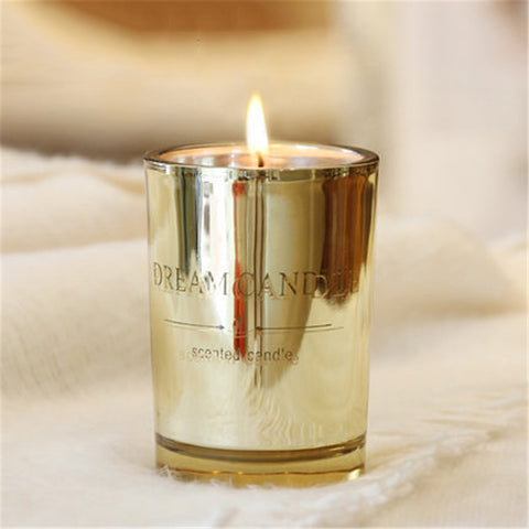 Smokeless Scented Glass Wax Candles