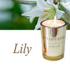 Smokeless Scented Glass Wax Candles