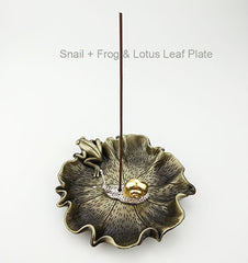 Copper Decorative Statue Inscription Incense