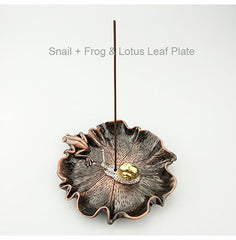 Copper Decorative Statue Inscription Incense