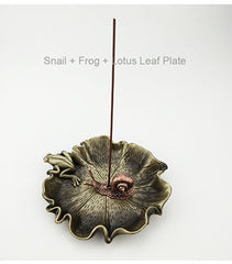 Copper Decorative Statue Inscription Incense