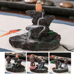 Ceramic Cone Moutain Incense Burners