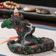 Ceramic Cone Moutain Incense Burners