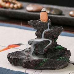 Ceramic Cone Moutain Incense Burners