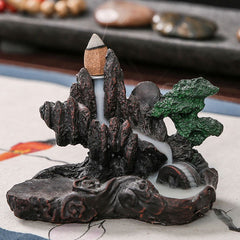 Ceramic Cone Moutain Incense Burners