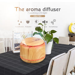 Wood Grain Cool Mist Humidifier