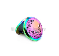 Diffuser Locket Necklace Peacock