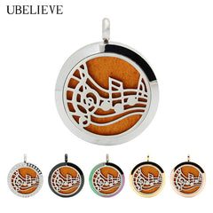 Music Note Aromatherapy Diffusing Pendant