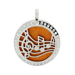 Music Note Aromatherapy Diffusing Pendant