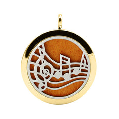 Music Note Aromatherapy Diffusing Pendant