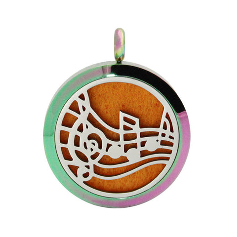 Music Note Aromatherapy Diffusing Pendant