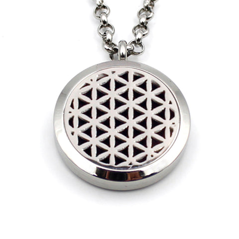 Silver Aromatherapy Lockets Jewelry