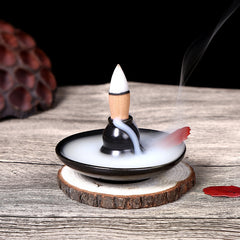 Mini Ceramics Gourd Incense Burner