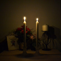Odourless Pillar Wax Romantic Candles