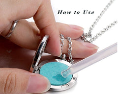 Necklace Pendant Aroma Scent Choker