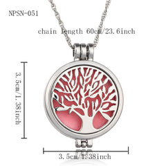 Tree Of Life Vintage Aromatherapy Pendant
