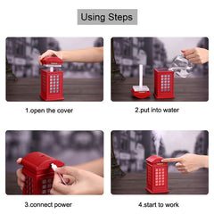 Telephone Box Style USB Humidifier