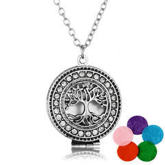 Tree Life Chain Lockets Necklace