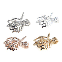 Unicorn Stones Beads Cage Pendant