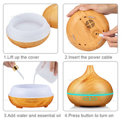 Essential Oil Diffuser Aroma Lamp