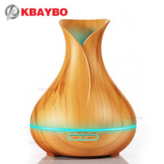 Air Humidifier with Wood Grain