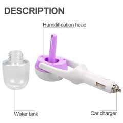 Car Steam Humidifier Air Purifier