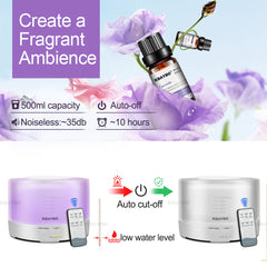 Remote Control Air Aroma Humidifier