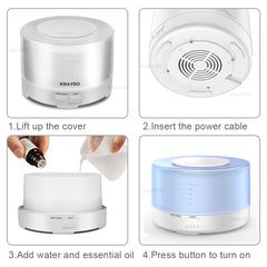 Remote Control Air Aroma Humidifier