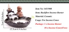 Ceramic Cone Incense Burner