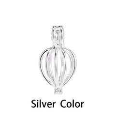 Pearl Cage Locket Pendants