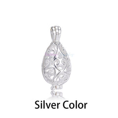 Pearl Cage Locket Pendants