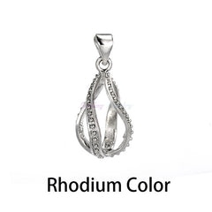 Pearl Cage Locket Pendants