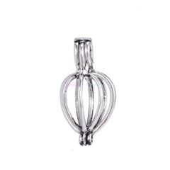 Pearl Cage Locket Pendants
