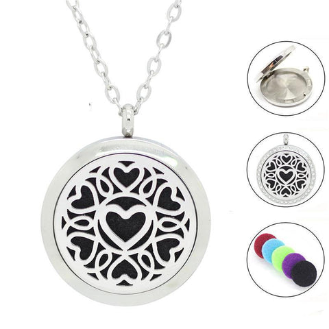 Stainless Steel Diffuser Necklace