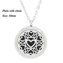 Stainless Steel Diffuser Necklace