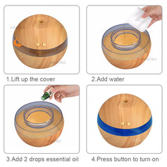 Aromatherapy Mist Maker Diffuser Oil