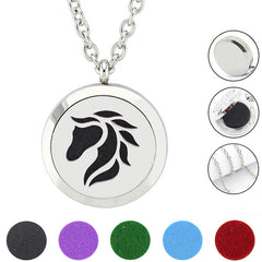 Horse Jewelry Necklace Locket Pendant