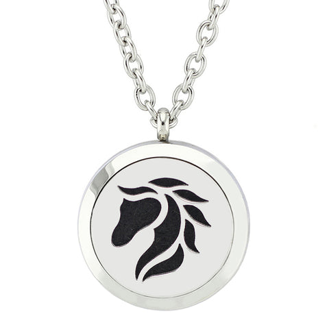 Horse Jewelry Necklace Locket Pendant