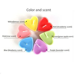 Fragrance Candle Wax Heart Shape
