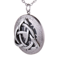 Aromatherapy Lockets Antique Silver Necklace