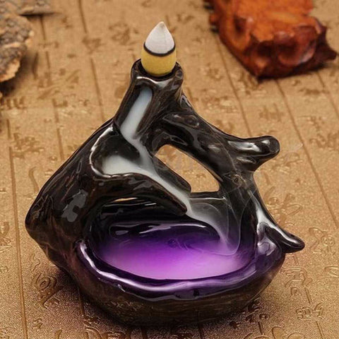 Led Ceramic Incense Burner